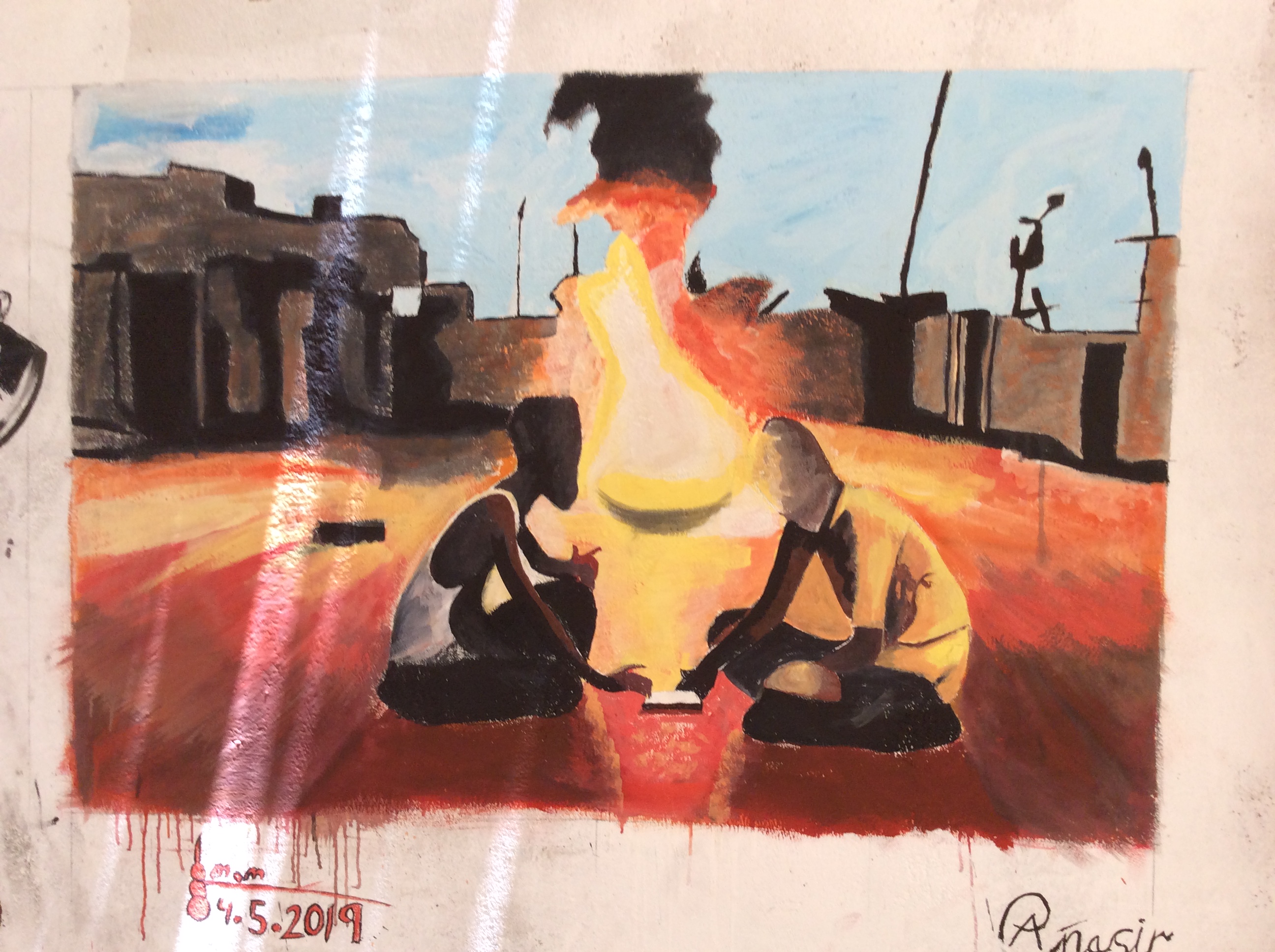 لستك لم يشتعل بعد